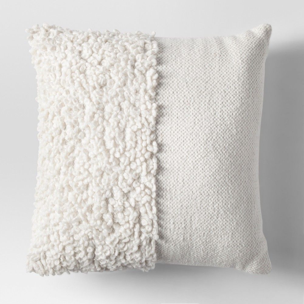 Cream Solid Textured Throw Pillow - Project 62 , White | Target