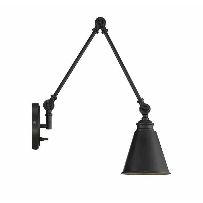 Beckham 1 - Light Dimmable Plug-In Swing Arm | Wayfair North America