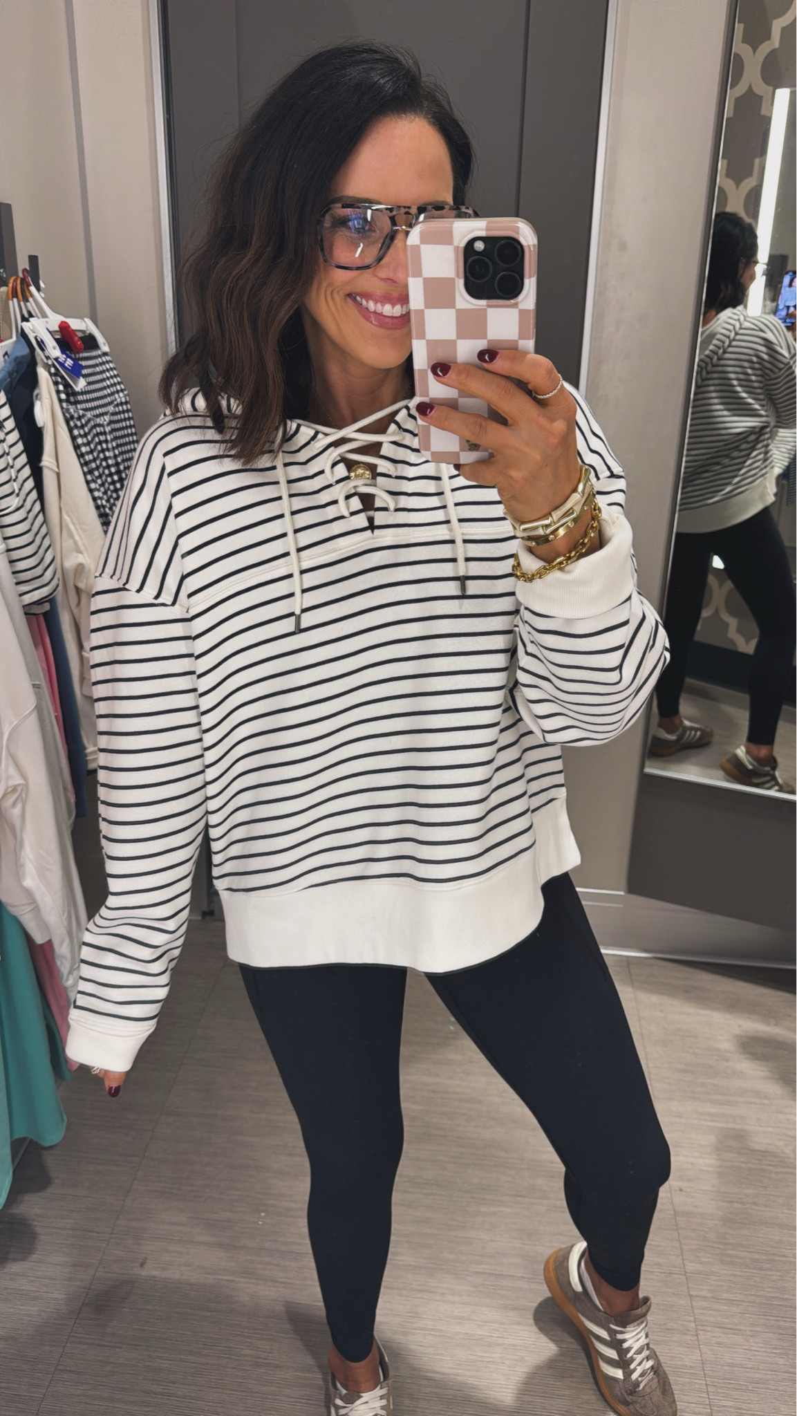 This is perfect for everyday activities! Definitely a Target must have. Loving the navy and white stripes. Mom life target find must haves everyday wear easy mom outfit cute casual mom approved outfit of the day Vintage Pickin 

#LTKPetite #LTKmomlife #LTKdayinmylife