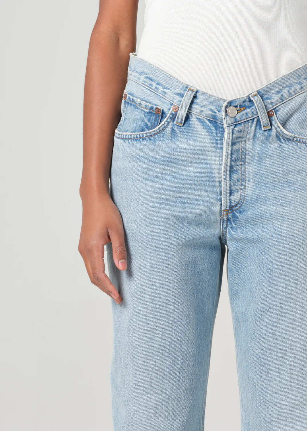 V-Waist Kelly in Replica | AGOLDE