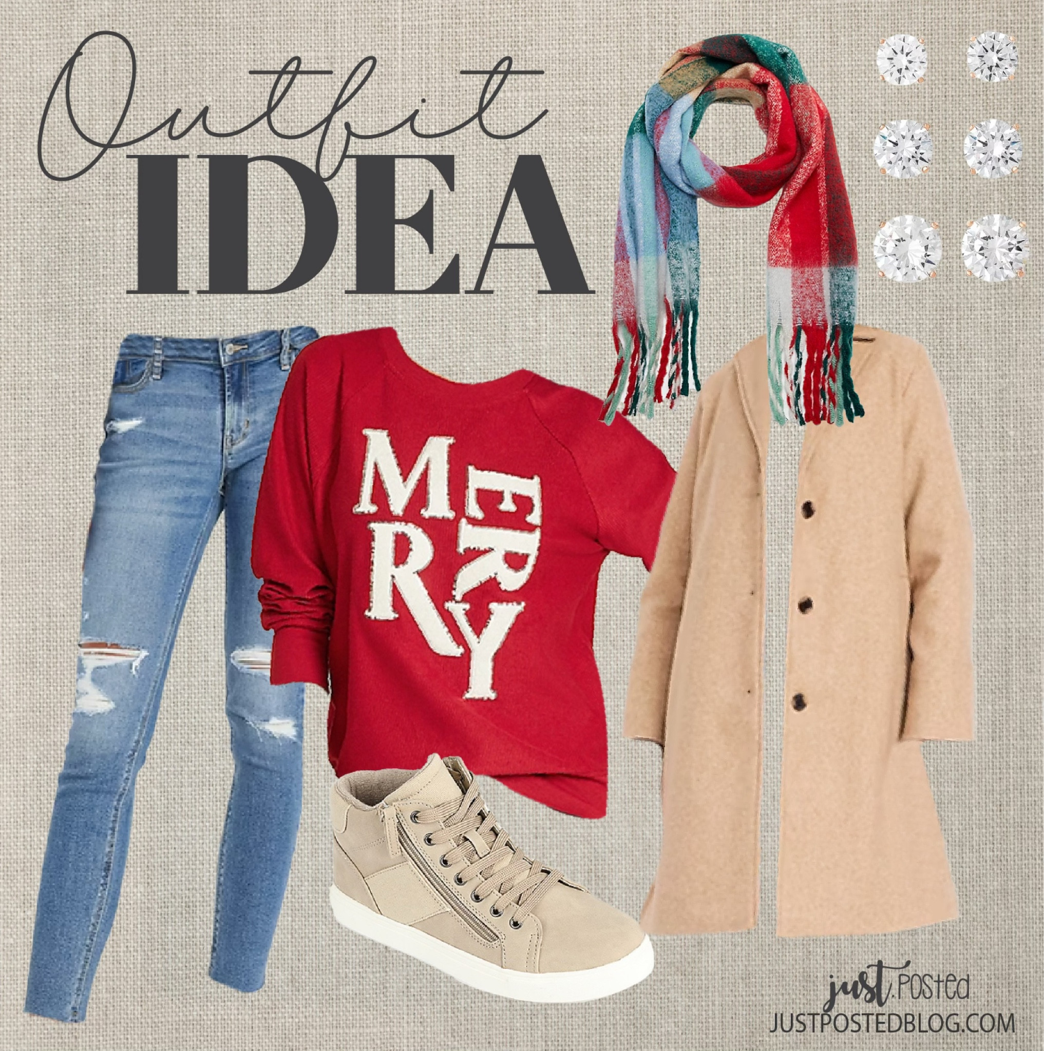 Another way to style this adorable “MERRY” sweatshirt! 

#LTKOver40 #LTKSeasonal #LTKHoliday
