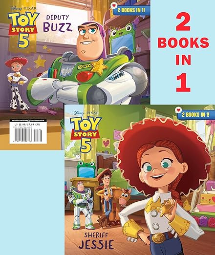 Sheriff Jessie/Deputy Buzz (Disney/Pixar Toy Story 5) (Pictureback)      Paperback – May 5, 202... | Amazon (US)