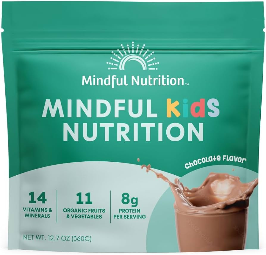 Kids Protein Powder Shake Mix, Organic Fruit and Vegetable Green Superfoods, Vitamins, Minerals, ... | Amazon (US)