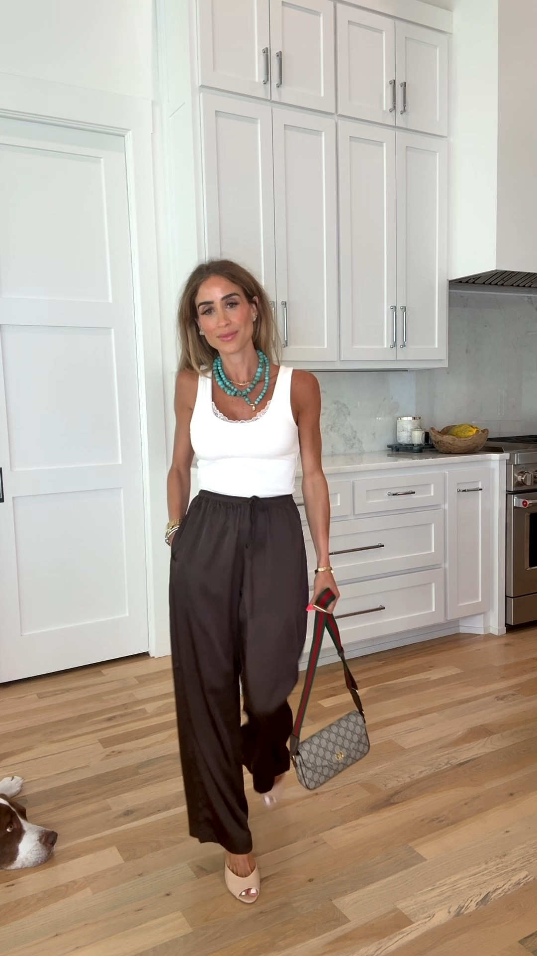 My favorite satin pull on pants come
In a ton of colors! Wearing size xxs short and they’re so easy to dress up or down. My tank has a built in bra too

#LTKPetite #LTKSaleAlert #LTKOver40