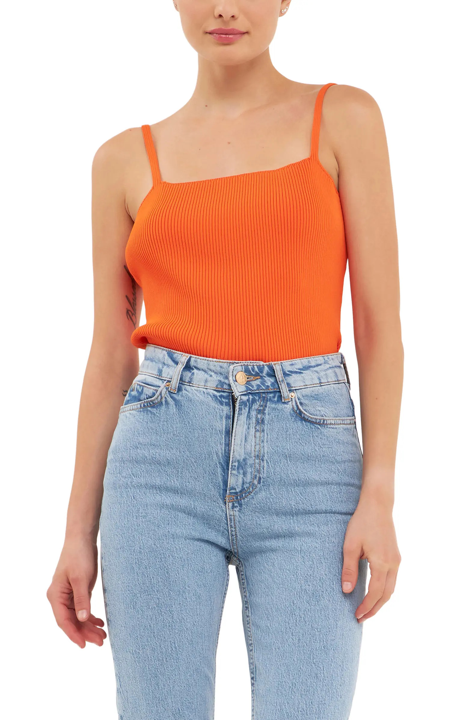Grey Lab Classic Everyday Rib Tank | Nordstrom | Nordstrom