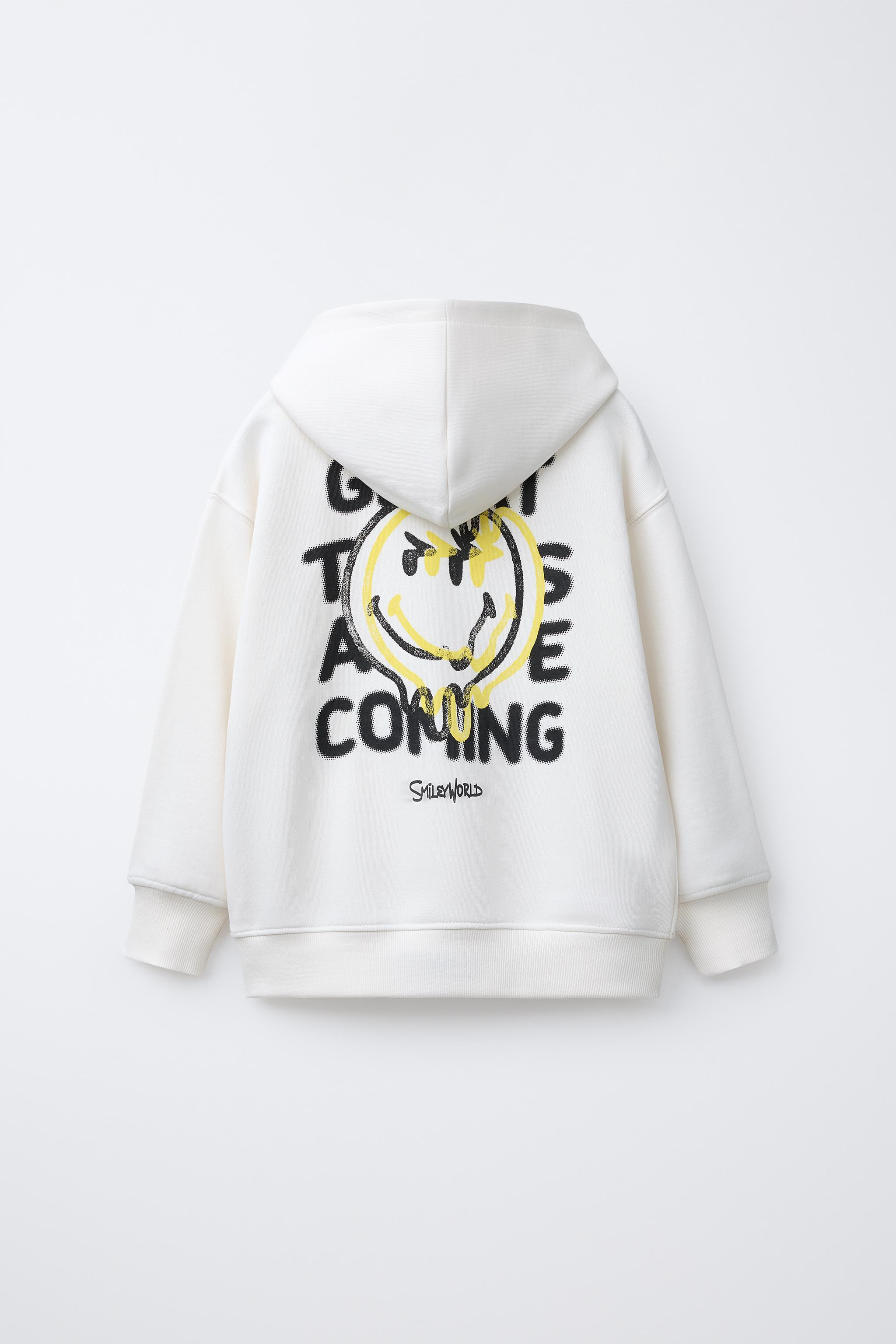 SMILEYWORLD ® PRINTED HOODIE | Zara US
