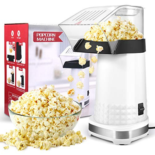 Popcorn Maker, 4.5 Quarts Fast Popping High Popping Rate Air Popper Popcorn Maker with On/Off Switch, No Oil, Easy to Clean & Mantain, BPA-Free Popcorn Machine, ETL Certified Popcorn Poppers for Home | Amazon (US)