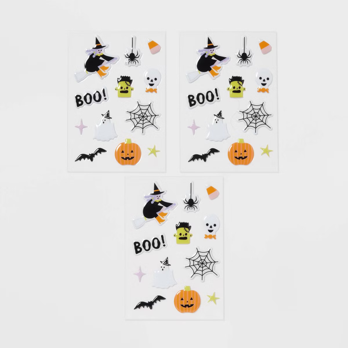 3 Sheets Halloween Stickers - Spritz™ | Target