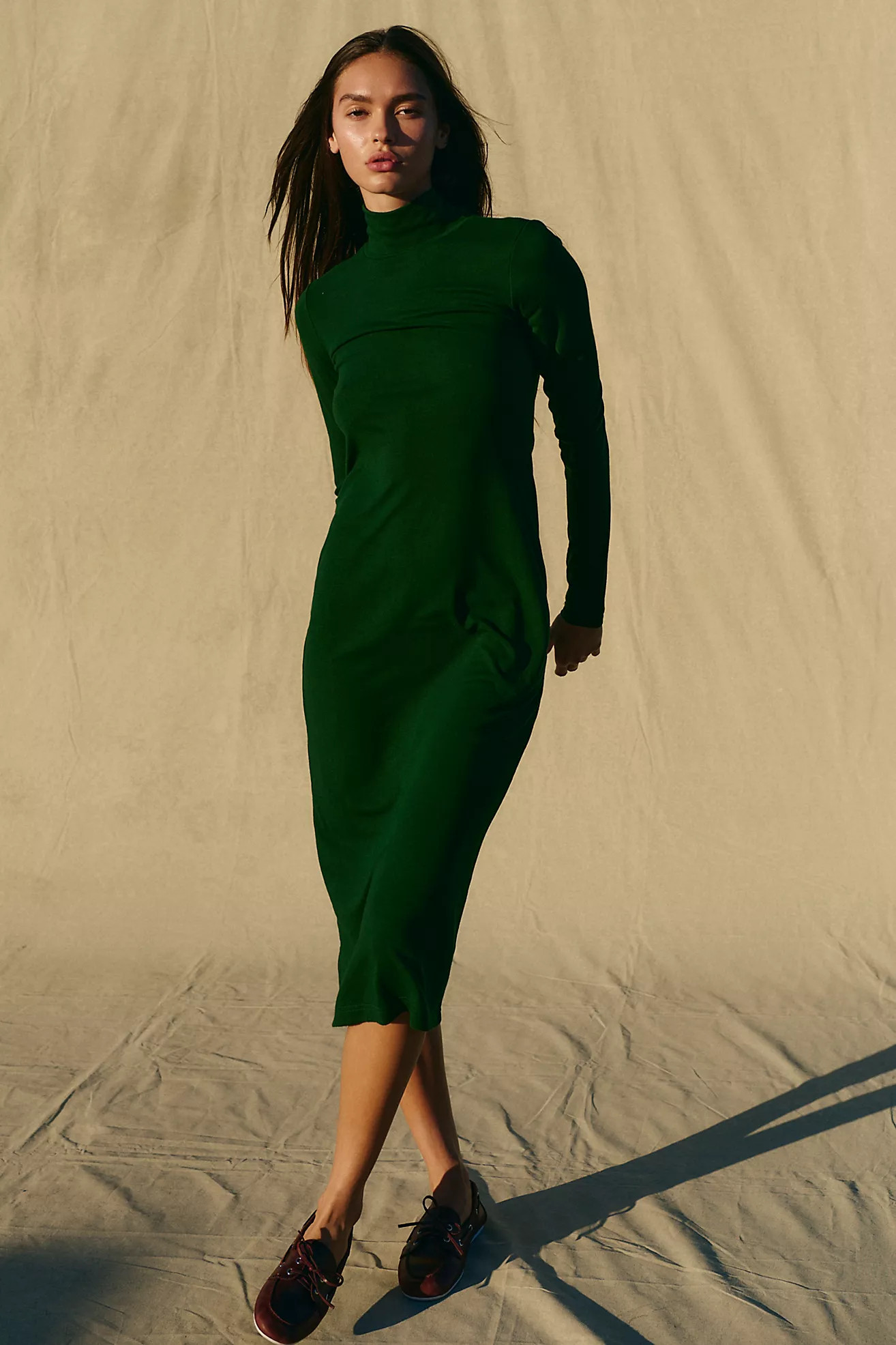 Good Feels Mockneck Midi | Free People (Global - UK&FR Excluded)