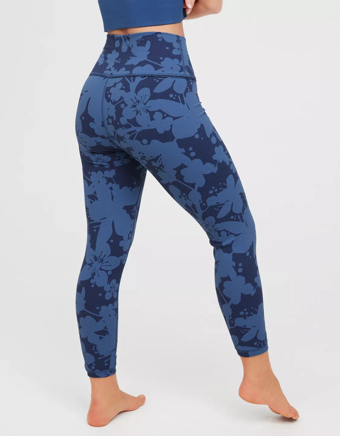 OFFLINE By Aerie Ribbed High Waisted Legging | Aerie