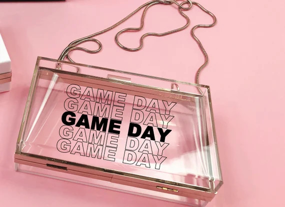 Game Day Bag  Stadium Purse  Nfl Purse  Tailgate Bag  Game - Etsy | Etsy (US)