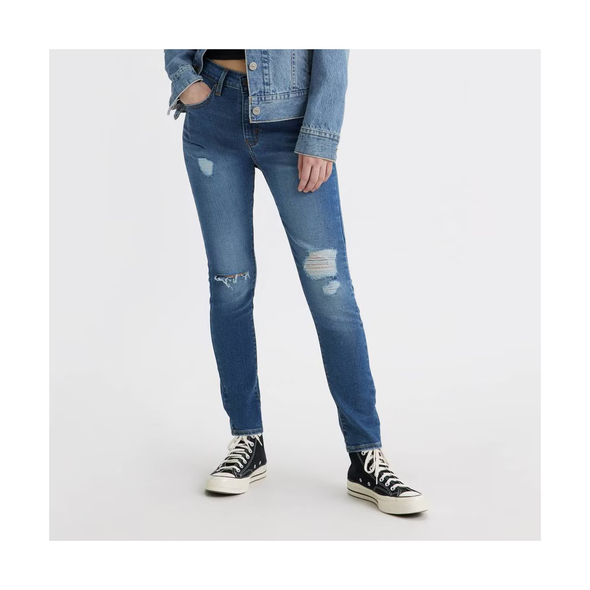 Levi's® Women's 721™ High-Rise Skinny Jeans - Straight Through 31 | Target