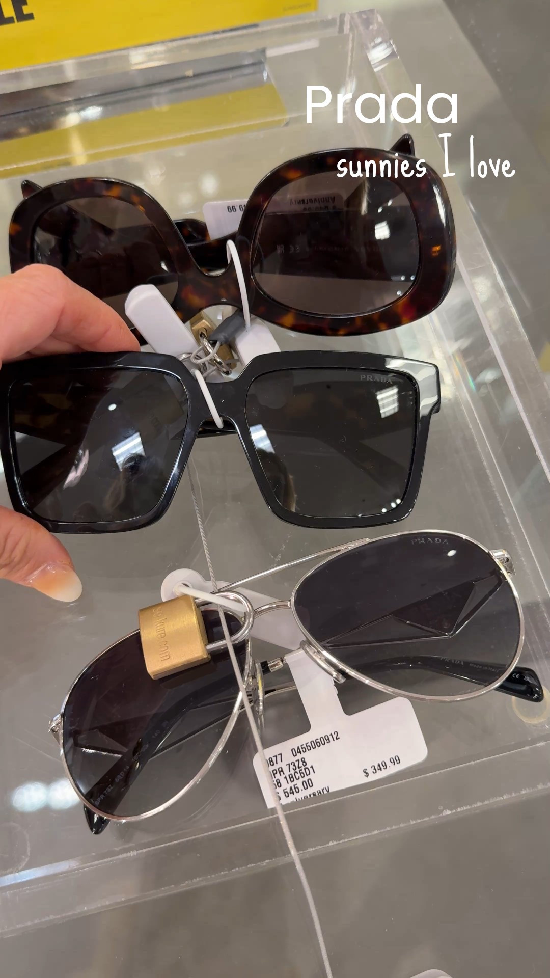 🕶️ PRADA SUNGLASSES ON SALE?! YES PLEASE 🖤
Found these designer gems at the #NSale — and the markdowns are unreal.

✨ Styles I spotted:
✔️ Oversized square frames
✔️ Classic tortoise
✔️ Sleek silver aviators

If you’ve been eyeing designer sunnies, now’s the time to grab them for less.
Linked these Prada styles (and a few other luxe finds) on my LTK!

#LTKSale #NSaleFinds #PradaSunglasses #DesignerDeals #NordstromSale #LTKLuxury #LTKAccessories #LTKEyewear


#LTKOver40 #LTKItBag #LTKSaleAlert