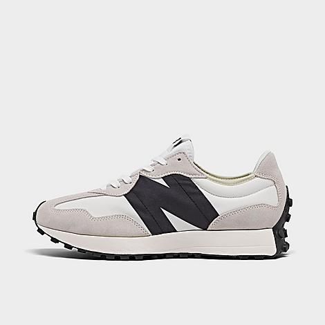 New Balance 327 Casual Shoes in Grey/Off-White/Sea Salt Size 11.5 Nylon/Suede | Finish Line (US)