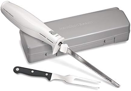 Hamilton Beach Electric Knife for Carving Meats, Poultry, Bread, Crafting Foam & More, Storage Ca... | Amazon (US)