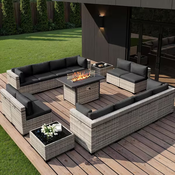 Outdoor living room goals ☀️ I’m planning my spring patio refresh and love the idea of creating a true outdoor living space with a patio sectional, fire pit coffee table, outdoor rug, and cozy seating area.

Think comfortable patio furniture, outdoor sofa sets, porch lighting, and backyard lounge spaces that feel like an extension of your home 🤍

Perfect for patio makeover ideas, deck decor, porch styling, and spring outdoor updates.

#outdoorliving #patiorefresh #deckdecor #porchdecor #outdoorfurniture #ltkhome 

 #LTKSpringSale #LTKselfcare #LTKSaleAlert