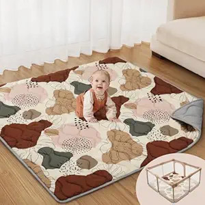 Blissful Diary Baby Play Mats for Floor, 50x50 Play Mat for Playpen, Thicken Soft Padding Foam Pl... | Amazon (US)