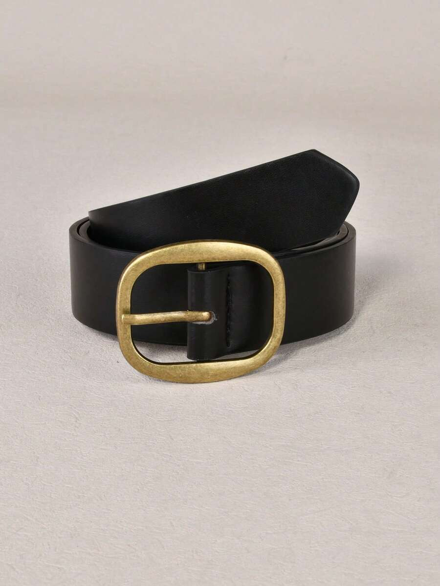 1pc Versatile Minimalist Fashion PU Leather Women's Belt | SHEIN