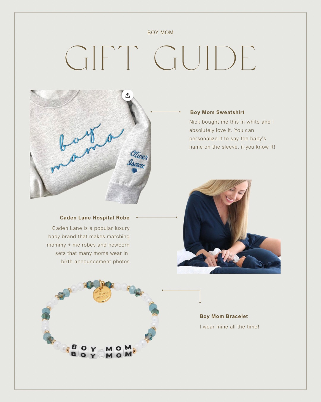 Gift ideas based on some of my favorite items!

#LTKGiftGuide #LTKBaby #LTKHoliday