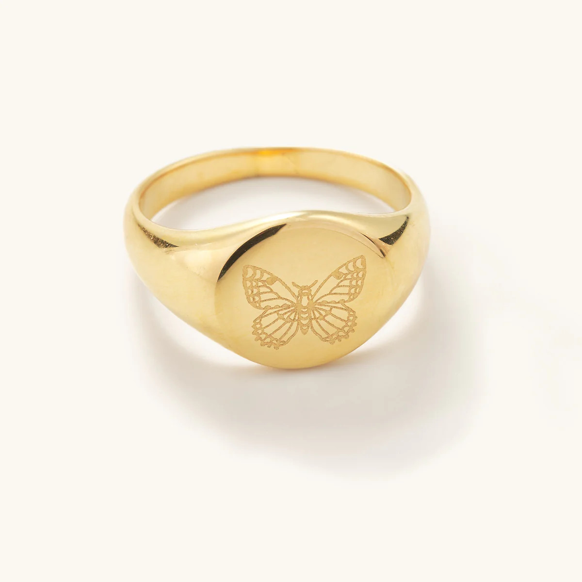 Mariposa Signet Ring | Nikki Smith Designs