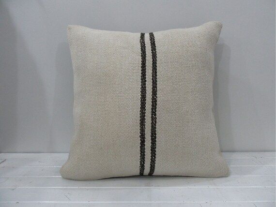 20"x20" Handmade Turkish decorative pillow | Etsy (US)