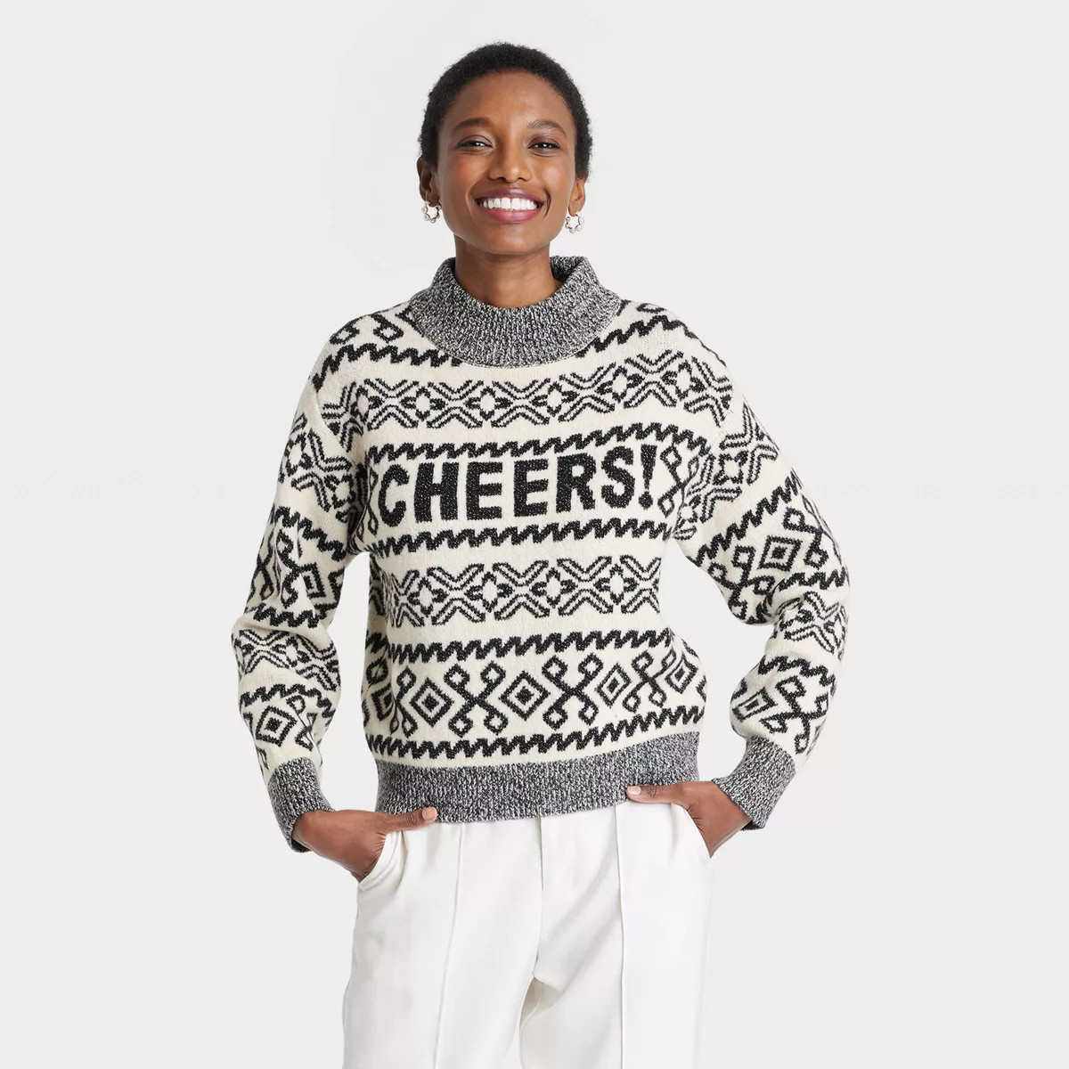 Women's Crewneck Graphic Pullover Sweater - A New Day™ | Target