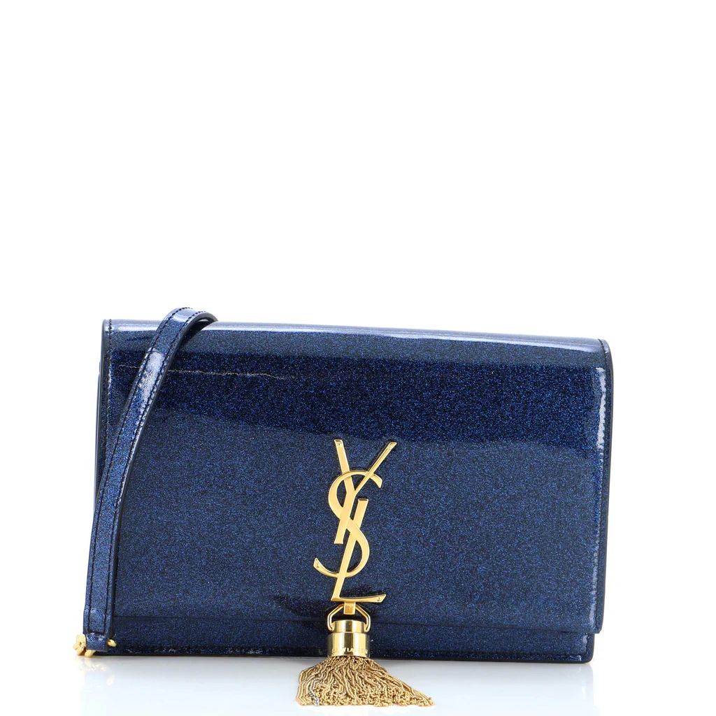 Classic Monogram Tassel Chain Wallet Glitter Patent | Rebag