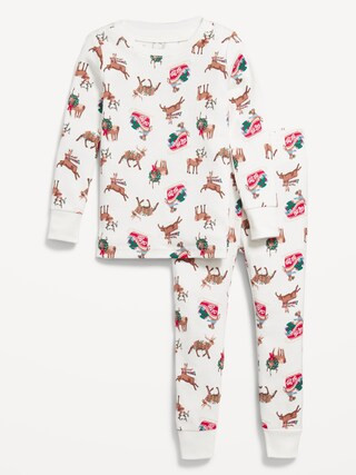 Printed Snug-Fit Pajama Set for Toddler &amp;amp; Baby | Old Navy (US)