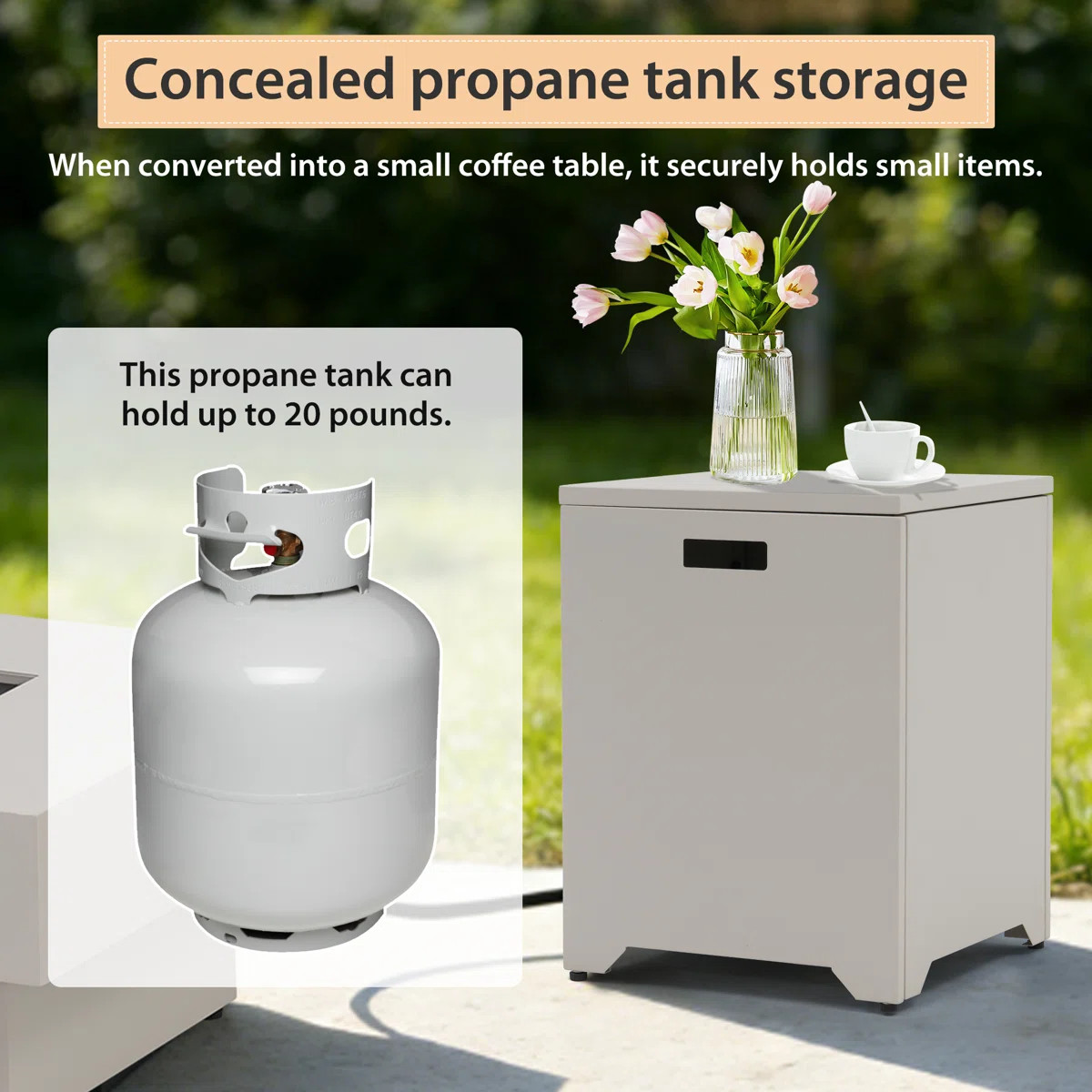 Outdoor Seating Group With Fire Pit( Set Of 5) | Wayfair North America