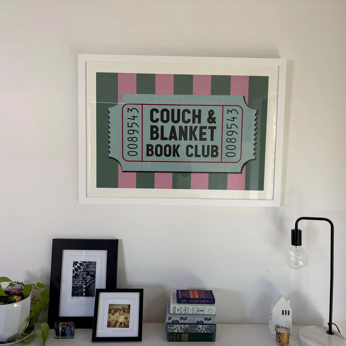 Vintage Book Club Wall Accent Reading Corner Home Decor for Library Room Sign Book Lover Reading ... | Etsy (US)