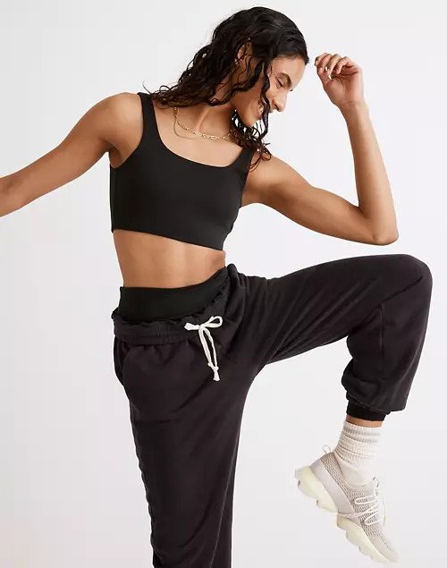 MWL Flex Square-Neck Sports Bra | Madewell