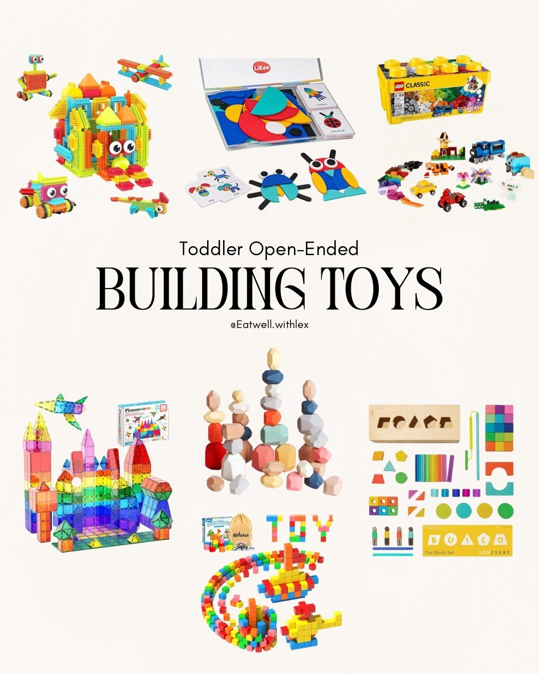 Some of our favorite open-ended toys for toddlers and kids. The ones that actually get played with every day. From building blocks to magnetic tiles, pretend play sets, and creative toys that grow with them. These make the best holiday gifts and long-term play investments.  

open ended toys, toddler gift guide, kids gift ideas, magnetic tiles, building toys, holiday gifts for toddlers, Montessori toys, educational toys, gifts that grow with kids


#LTKGiftGuide #LTKKids #LTKHoliday