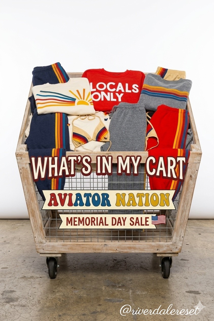 What’s in my cart for the Aviator Nation Memorial Day flash sale 😍￼

#LTKootd #LTKSaleAlert #LTKgrwm