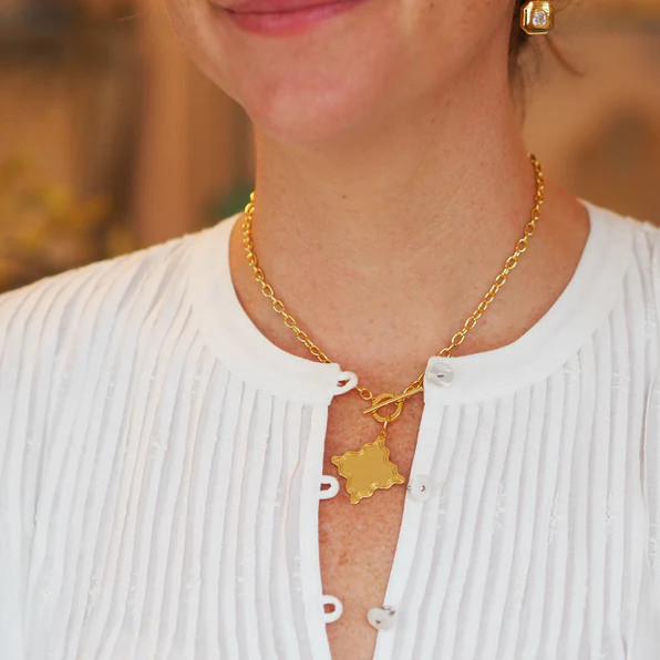 Shrimp Charm | Goldbug Collection