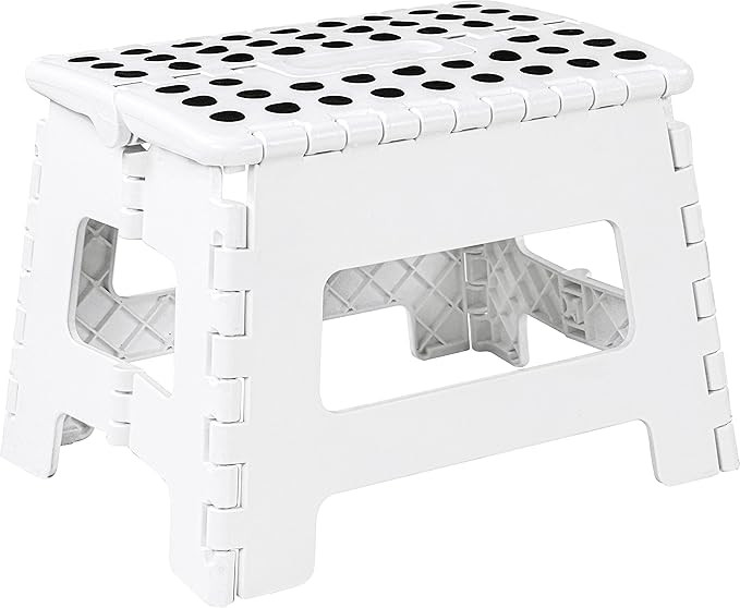 Utopia Home Foldable Step Stool for Kids - 11 Inches Wide and 8 Inches Tall - Holds Up to 300 lbs... | Amazon (US)