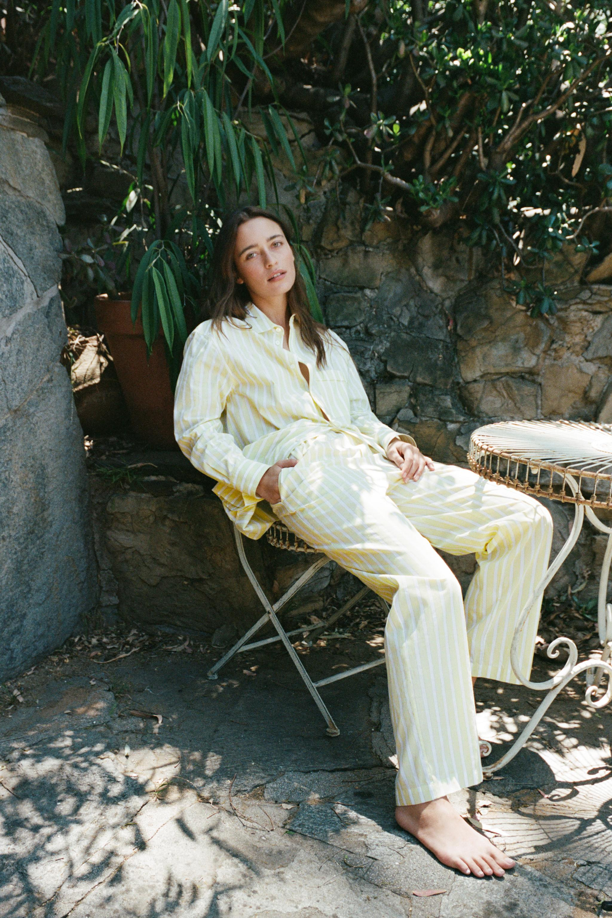 STRIPED PYJAMA SHIRT | Zara UK