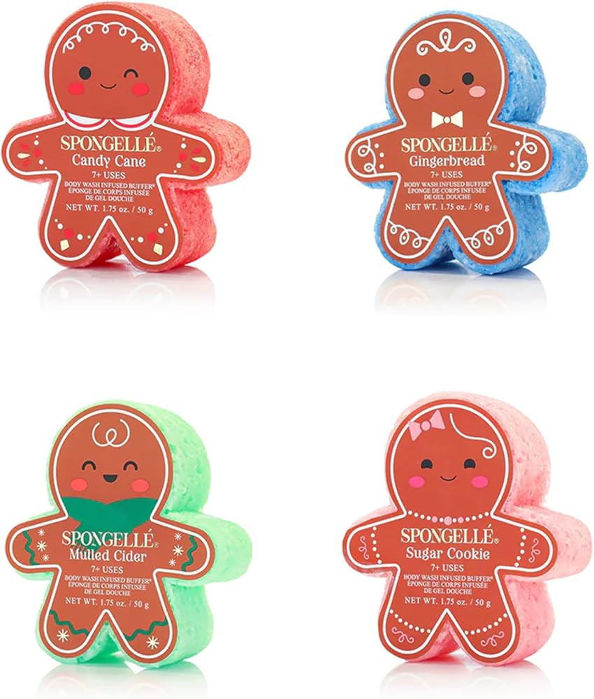 Spongelle Holiday Gingerbread Assorted Pack | Amazon (US)