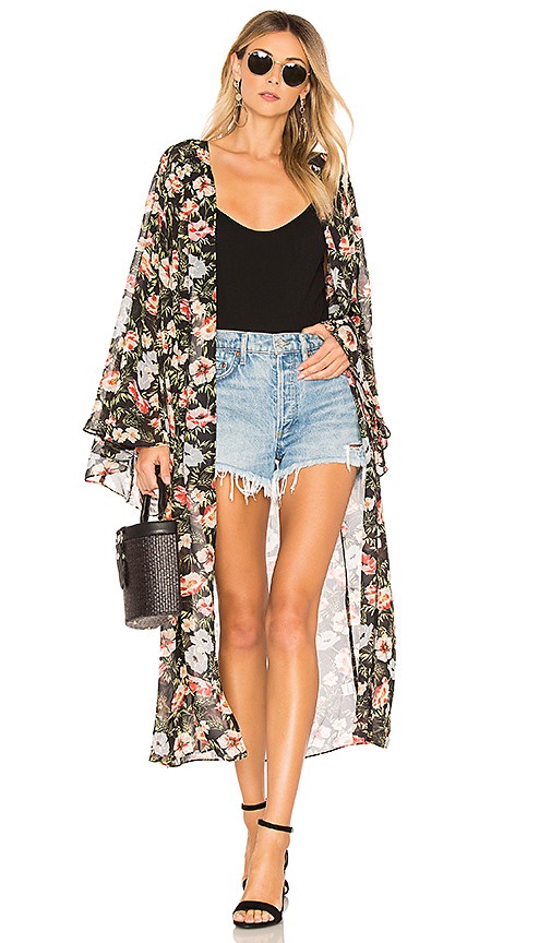 Tularosa Prima Kimono in Cicily Floral | Revolve Clothing (Global)