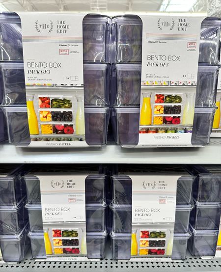 New The Home Edit Bento Boxes! Organizing and decluttering your kitchen. Walmart finds. 

#LTKunder50 #LTKFind #LTKhome