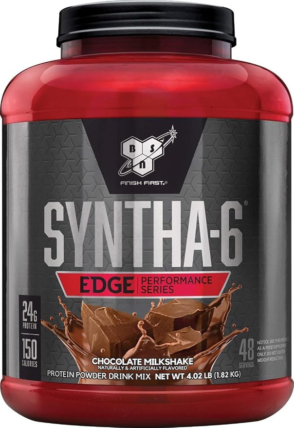 BSN SYNTHA-6 EDGE Protein Powder, with Hydrolyzed Whey, Micellar Casein, Milk Protein Isolate, Lo... | Amazon (US)