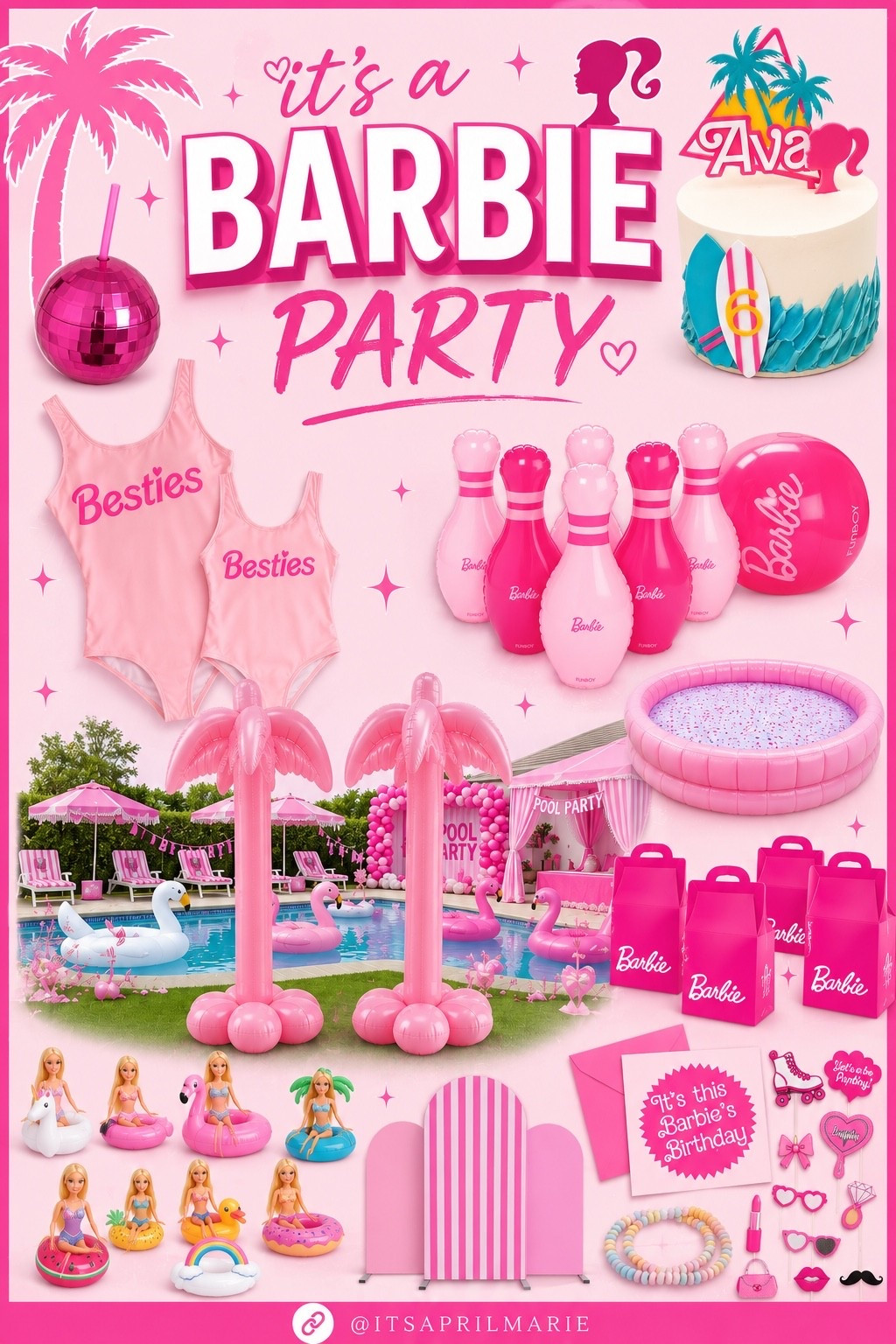 It’s a BARBIE Partyyy 🎀🪩💞🌴💖🩵🎶 #LTKparty #LTKmom #LTKkids #LTKbarbie #LTKtoddler #LTKpink #LTKgirlmom

#LTKmomlife #LTKHome #LTKKids