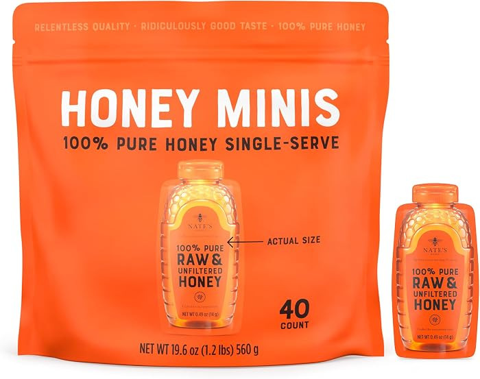Single-Serve 100% Pure, Raw & Unfiltered Honey | Amazon (US)