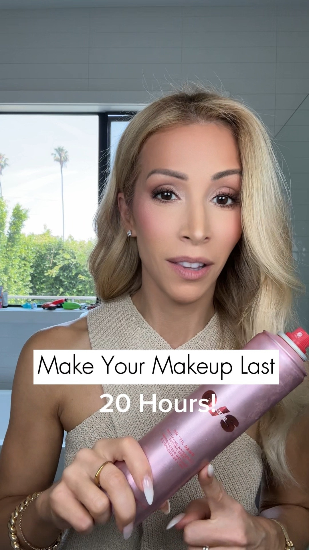 Waterproof setting spray
Your makeup will not move! 
Setting spray that lasts all dayy

#LTKStyleTip #LTKOver40 #LTKBeauty