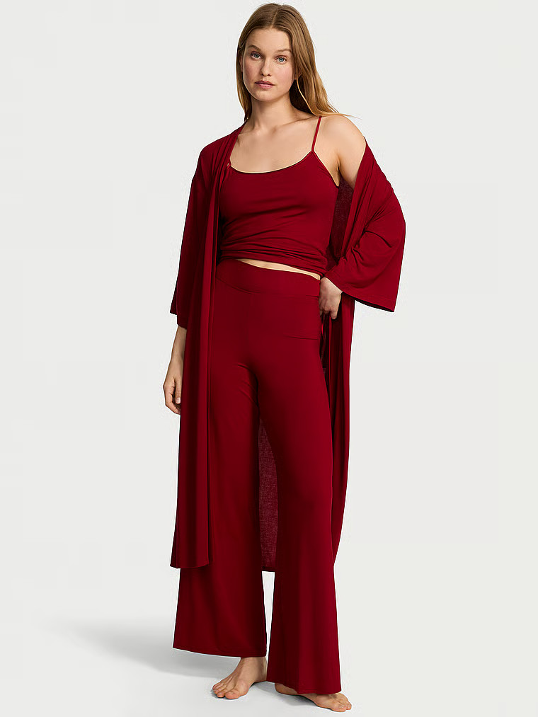 Buy Modal Soft 3-Piece Set, Red Lacquer - Order Pajamas Sets online - Victoria's Secret US | Victoria's Secret (US / CA )