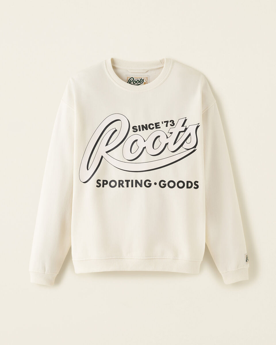 Sporting Goods Relaxed Crew Sweatshirt Gender Free | Roots (CA)