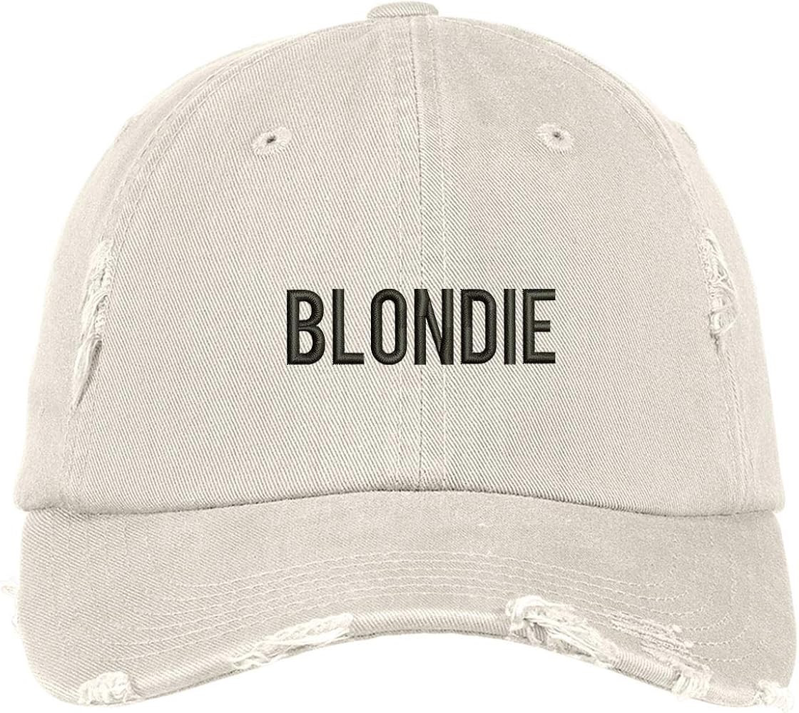Prfcto Lifestyle Blondie Distressed Baseball Cap - Unisex Baseball Cap | Amazon (US)