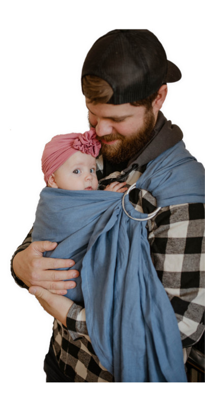 Heritage Baby Designs Ring Sling Santorini | Well.ca