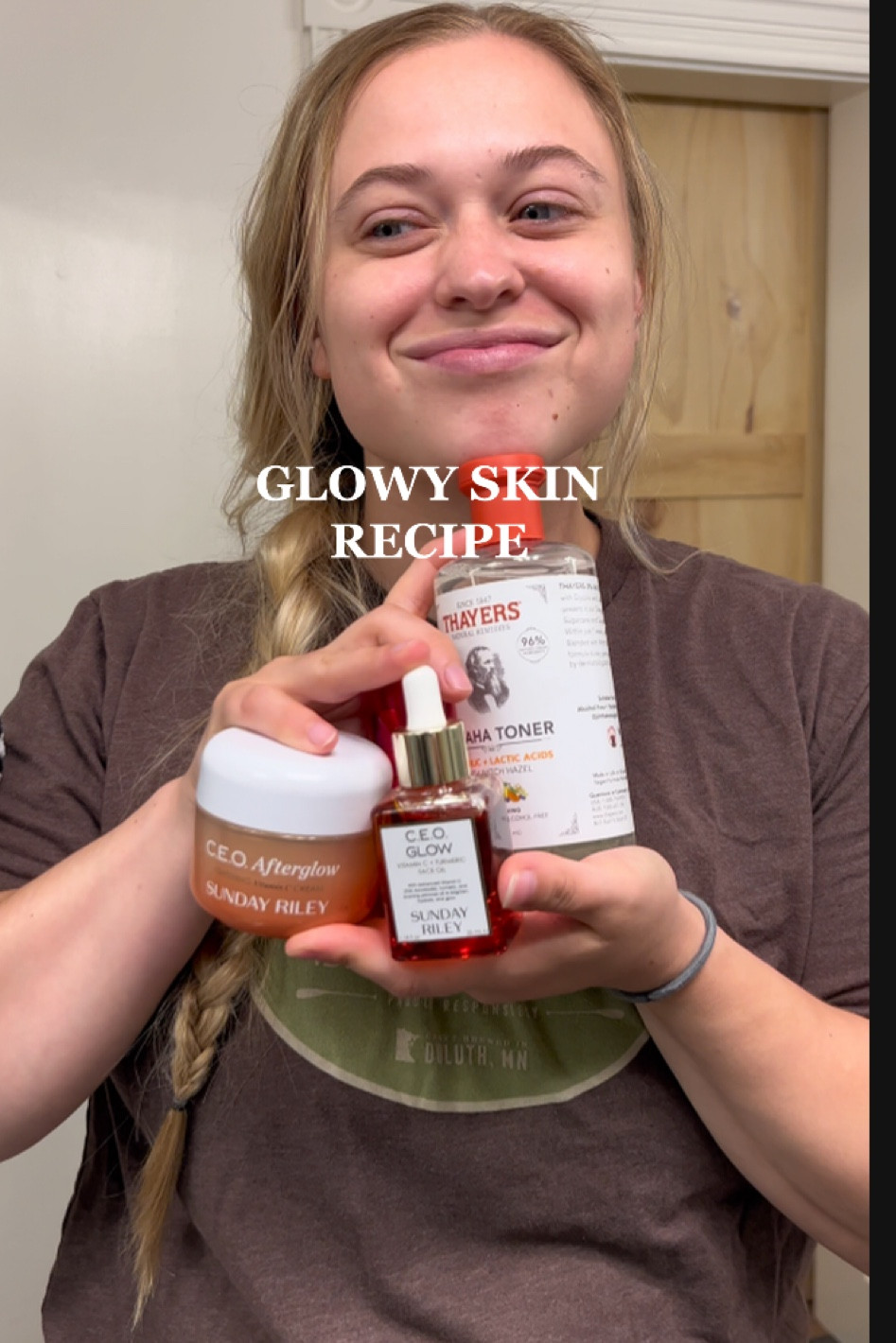 Glowy skin recipe