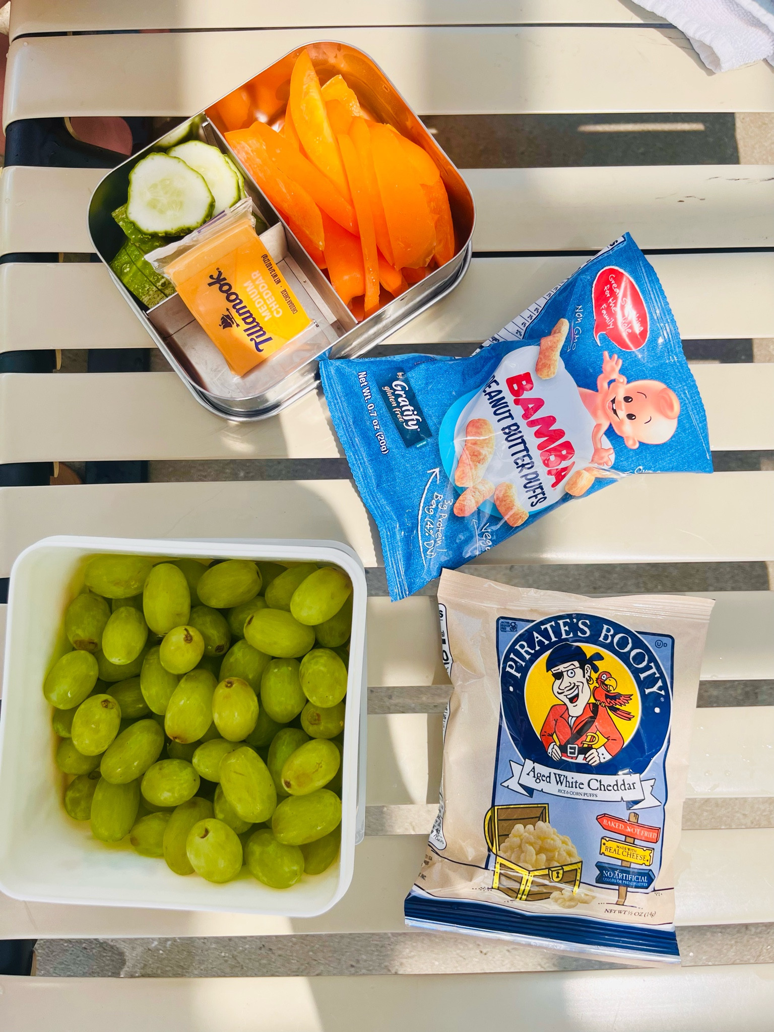 Took both boys to the pool today all on my own and it was actually enjoyable and not terrifying. These were our pool snacks ❤️👏🏻

#LTKFindsUnder50 #LTKKids #LTKFamily