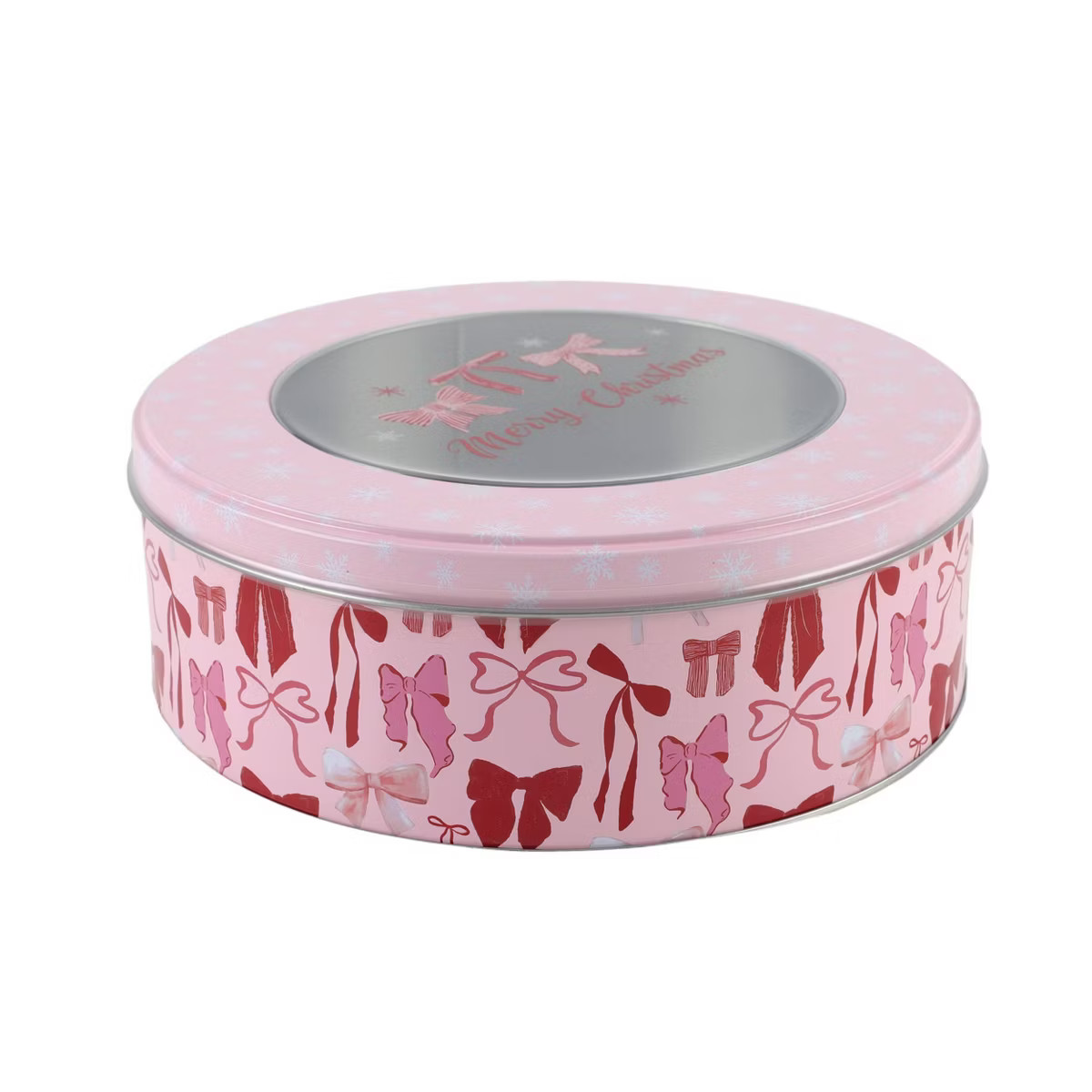 Cook With Color Round Food Storage Tin Holly | Target